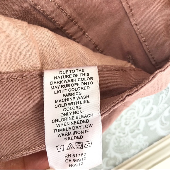 INHERIT CLOTHING CO. | Remi Mauve Denim Stretch Skirt Sz 10 - Picture 9 of 9